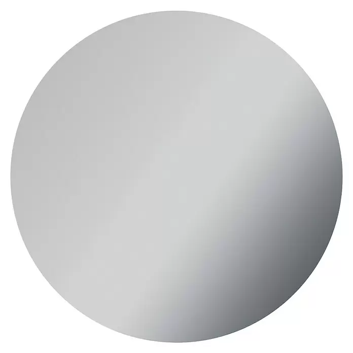 Camargue Lichtspiegel Siro - Durchmesser: 70 cm, Leuchtmittel - Silbergraue metallische Kreisscheibe mit dezentem Farbverlauf.