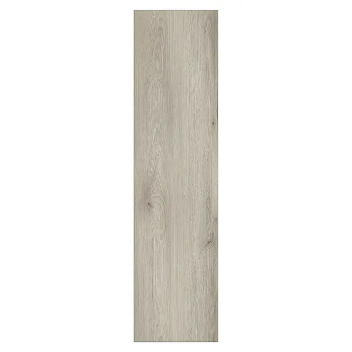LOGOCLIC Aquaprotect Smart Laminatmuster Marea Oak - 300 x 195 x 6 mm, Landhausdiele - Helles Holzpaneel mit natürlicher Maserung, ideal für moderne Innenräume. Die dezente Farbgebung sorgt für eine warme und einladende Atmosphäre.