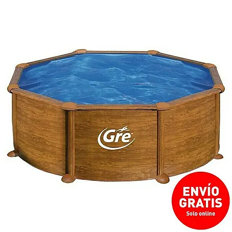 Gre  Piscina de acero desmontable Mauritius