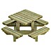 Outdoor Life Products Picknicktafel Grenen 