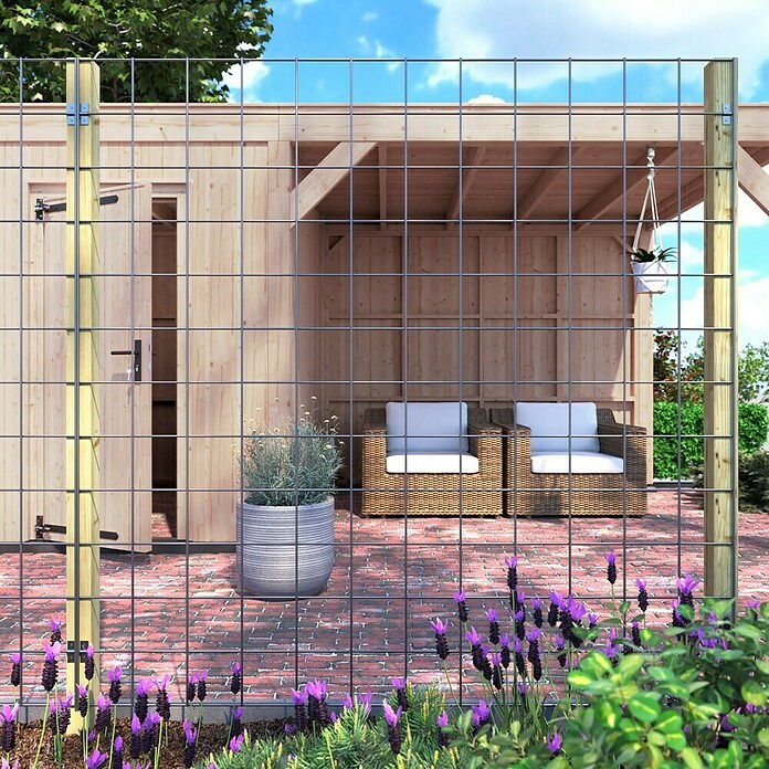 Outdoor Life Products Gaashekwerk Grenen (360 x 190 cm) | BAUHAUS
