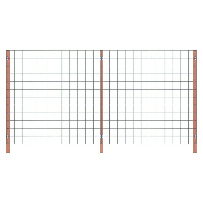 Gaashekwerk Hardhout (360 x 190 cm, Bruin) | BAUHAUS