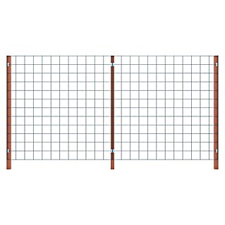 Outdoor Life Products Gaashekwerk Hardhout (360 x 190 cm, Bruin)