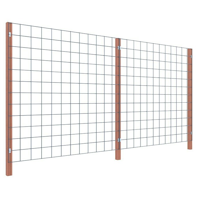 Gaashekwerk Hardhout (360 x 190 cm, Bruin) | BAUHAUS