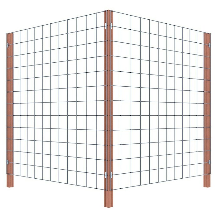 Gaashekwerk Hardhout (360 x 190 cm, Bruin) | BAUHAUS
