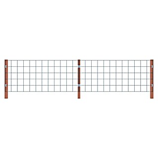 Outdoor Life Products Gaashekwerk Hardhout (360 x 85 cm, Bruin)