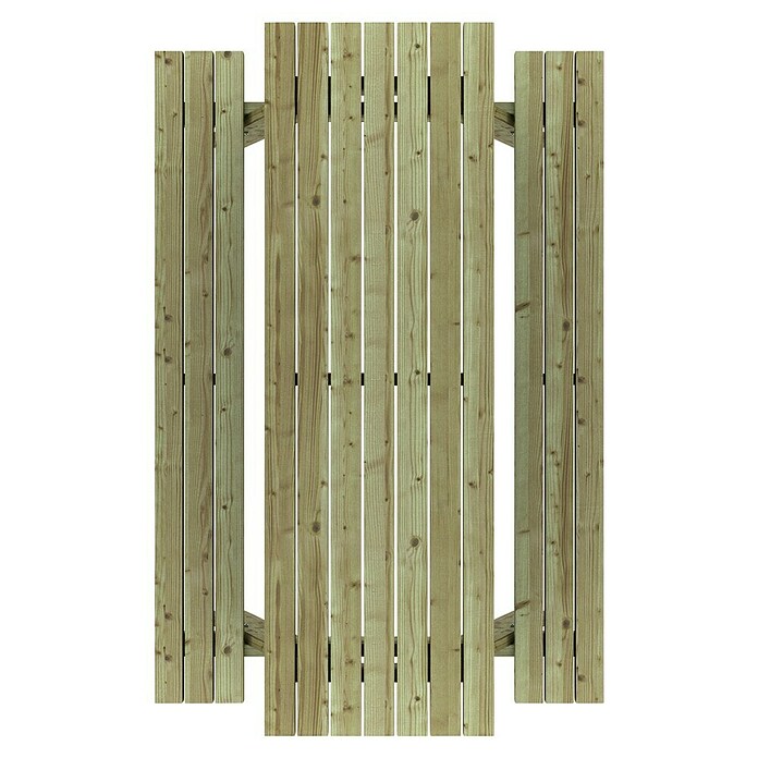 Outdoor Life Products Picknicktafel (l x b x h: 210 x 151 x 80 cm, Groen) | BAUHAUS