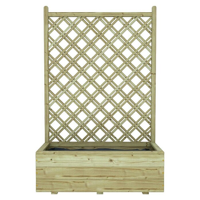 Plantenbak Grenen Trellis (40 x 90 x 140 cm, Grenen) | BAUHAUS