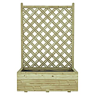 Plantenbak Grenen Trellis (40 x 90 x 140 cm, Grenen)