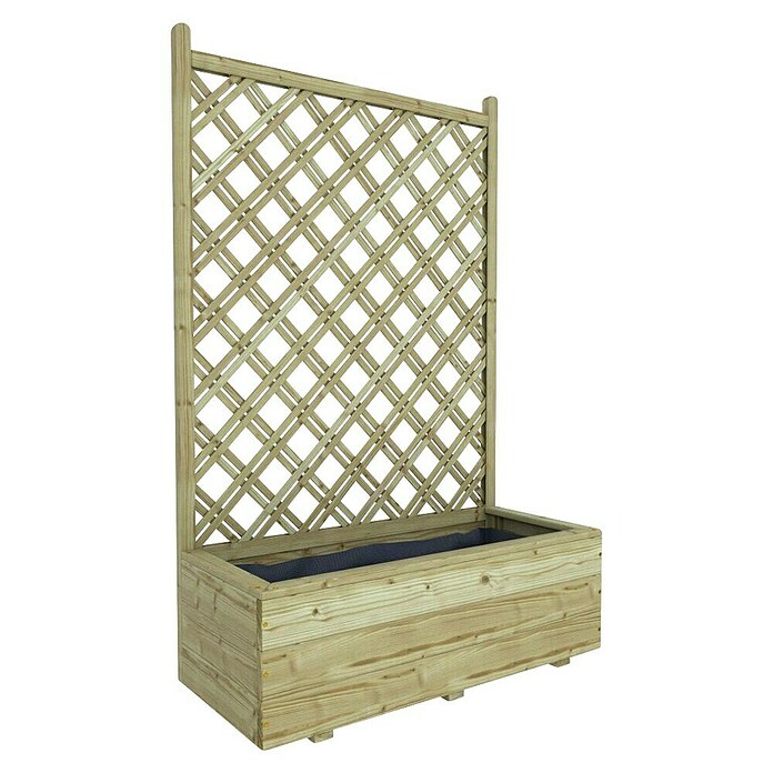 Plantenbak Grenen Trellis (40 x 90 x 140 cm, Grenen) | BAUHAUS