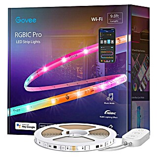 Govee Smart-LED-Band RGBIC Pro H619Z (Länge: 3 m, RGBW, 24 W, 100 V - 240 V)