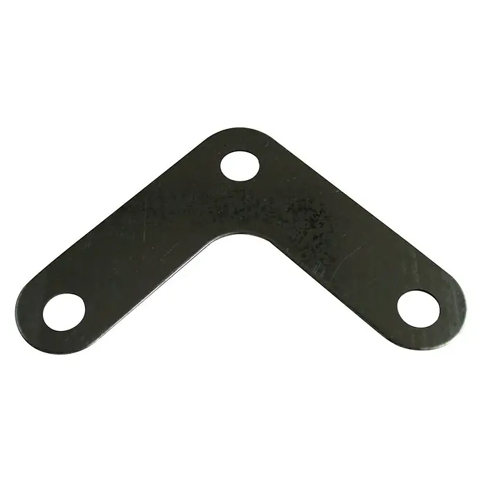 Verbundplatte - 20 Stk. - Metallwinkel mit drei Löchern für Schrauben, ideal für Befestigungen und Konstruktionen. Robust und vielseitig einsetzbar.
