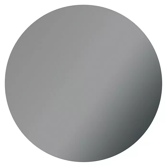 Camargue Lichtspiegel Siro - Durchmesser: 60 cm, Leuchtmittel - Graue kreisförmige Scheibe mit subtilem Farbverlauf.