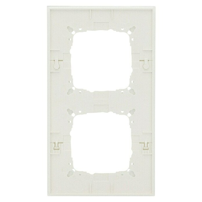 Glas-Abdeckrahmen (Mint glänzend, 2-fach, Unterputz, Passend für: Busch-Jaeger Serien Busch-Duro2000® SI & Reflex SI) | BAUHAUS