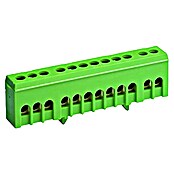 Sponka zaščitnega vodnika  (Število polov: 12 kos, 16 mm², Zelena) | 3304 - Schmelzsicherungen und Zubehör | CBFA - Reiheneinbaugeräte | CBF - Hausinstallation | CB - Elektroinstallation | C - Elektro | BAUHAUS