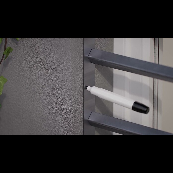 Stabilit Reja para ventanas (Altura: 450 mm, Longitud regulable: 50 cm - 65 cm, Montaje en intradoses de ventanas) | BAUHAUS