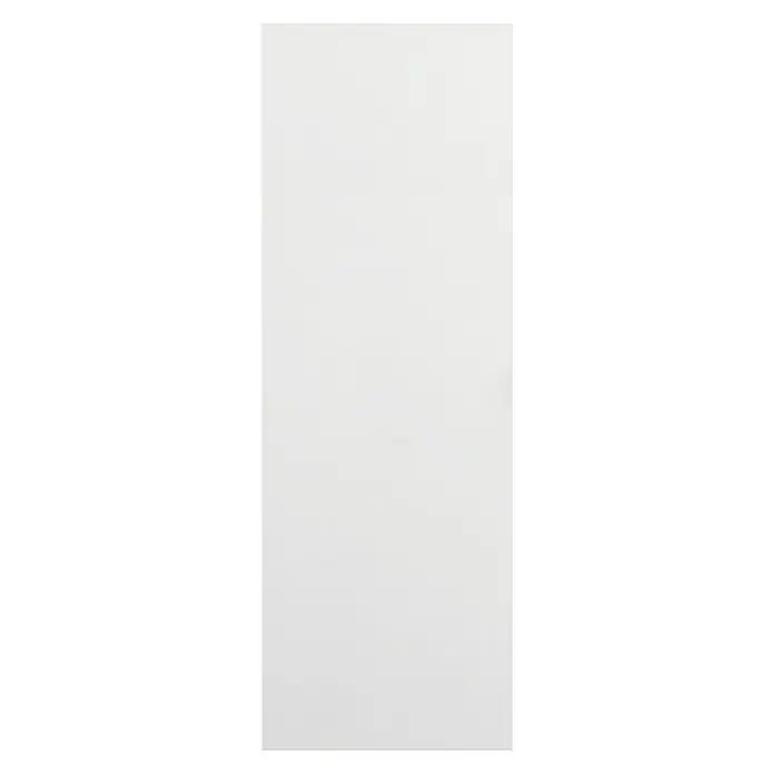 Solid Elements Hoja de puerta Essen - 72,5 x 203 cm, Blanco, Maciza, Con canal - Una pizarra blanca limpia y sencilla, sin marcas ni patrones. Ideal para presentaciones o como telón de fondo.