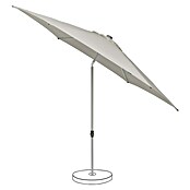 Suncomfort Marktschirm rund Pop Up (Hellgrau, Durchmesser Bespannung: 250 cm) | BAUHAUS