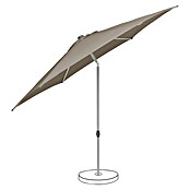 Suncomfort Marktschirm rund Pop Up (Light Taupe, Durchmesser Bespannung: 300 cm) | BAUHAUS