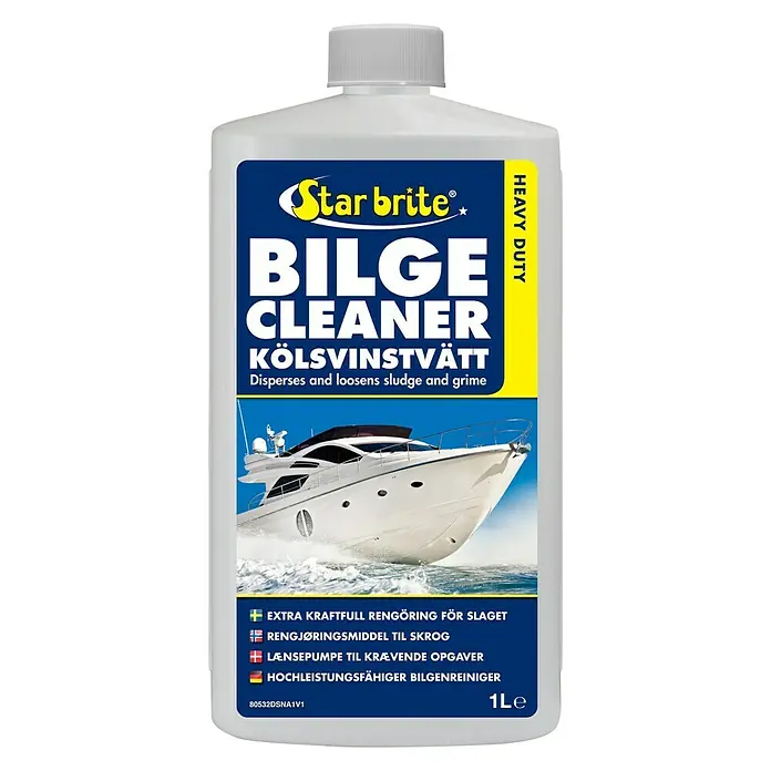 Star brite Bootsreiniger Bilgenreiniger - 1 l - Star brite Bilgenreiniger: Hochleistungsfähiger Reiniger zur Entfernung von Schlamm und Schmutz im Bootsinneren, für eine saubere Bilge.