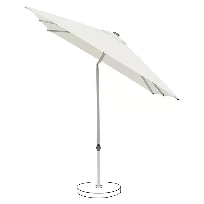 Suncomfort Marktschirm Pop UpSandweiß, L x B: 200 x 250 cm