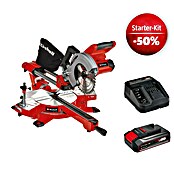 Einhell Power X-Change 18V Maschinenpaket (Akku-Kapp- & Gehrungssäge TE-SM 36/210 Li-Solo + Starter-Kit (-50%)) | BAUHAUS