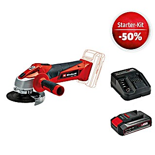 Einhell Power X-Change 18V Maschinenpaket (Akku-Winkelschleifer TC-AG 18/115 Li-Solo + Starter-Kit (-50%))