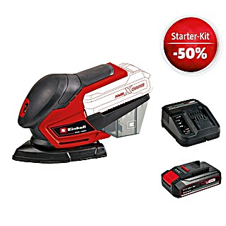 Einhell Power X-Change 18V Maschinenpaket (Akku-Multischleifer TE-OS 18/150 Li Solo + Starter-Kit (-50%))