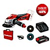 Einhell Power X-Change 18V Maschinenpaket (Akku-Winkelschleifer TE-AG 18/115 Li-SoloAcc + Starter-Kit (-50%)) | BAUHAUS