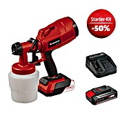 Einhell Power X-Change 18V Maschinenpaket (Akku-Farbsprühsystem TC-SY 18/60 Li-Solo + Starter-Kit (-50%)) | BAUHAUS