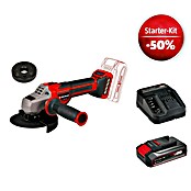 Einhell Power X-Change 18V Maschinenpaket (Akku-Winkelschleifer TP-AG 18/125 CE Q Li - Solo + Starter-Kit (-50%)) | BAUHAUS