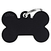 Placa identificativa Hueso (Grande, Negro, Aluminio) | BAUHAUS