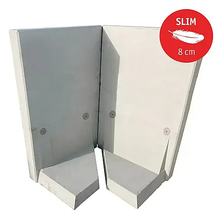 Diephaus  L-Stein Slim Außenecke
