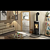 Justus Kaminofen Austin 7 (7 kW, Raumheizvermögen: 144 m³, Material Verkleidung: Speckstein, Schwarz/Speckstein) | BAUHAUS