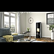 Justus Kaminofen Faro W+ 2.0 (7 kW, Raumheizvermögen: 144 m³, Verkleidung: Stahl/Speckstein, Schwarz/Speckstein) | BAUHAUS