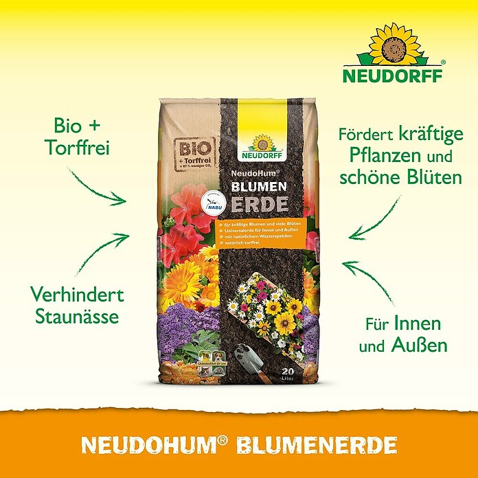 NEUDOHUM BLUMENERDE 20 l                NEUDORFF