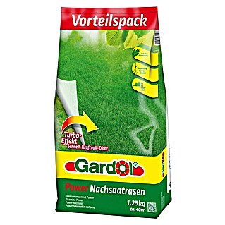 Gardol Nachsaat-Rasen Power (1,25 kg, Inhalt ausreichend für ca.: 40 m²)