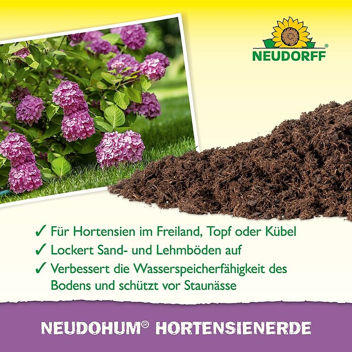 Neudorff NeudoHum Hortensienerde (20 l)