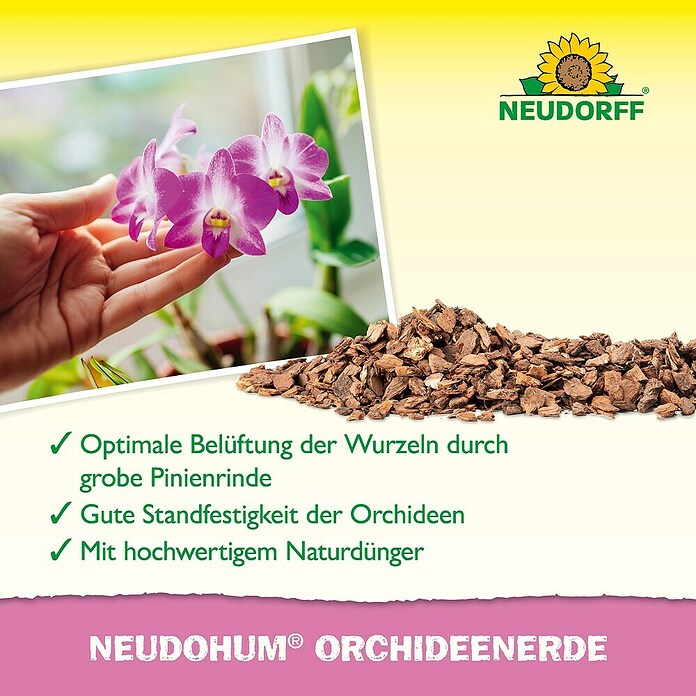 Neudorff NeudoHum Orchideenerde (3 l)