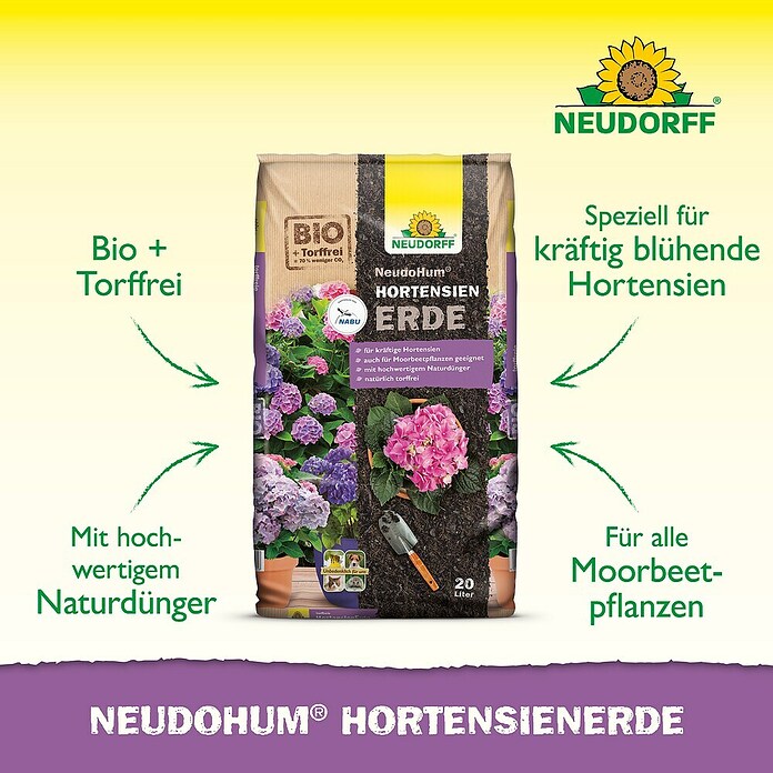 Neudorff NeudoHum Hortensienerde (20 l)