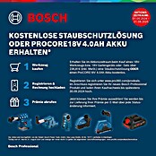 Bosch Professional Akku-Bohrhammer GBH 18V-26 L-Boxx (18 V, Ohne Akku, Einzelschlagstärke: 2,6 J)
