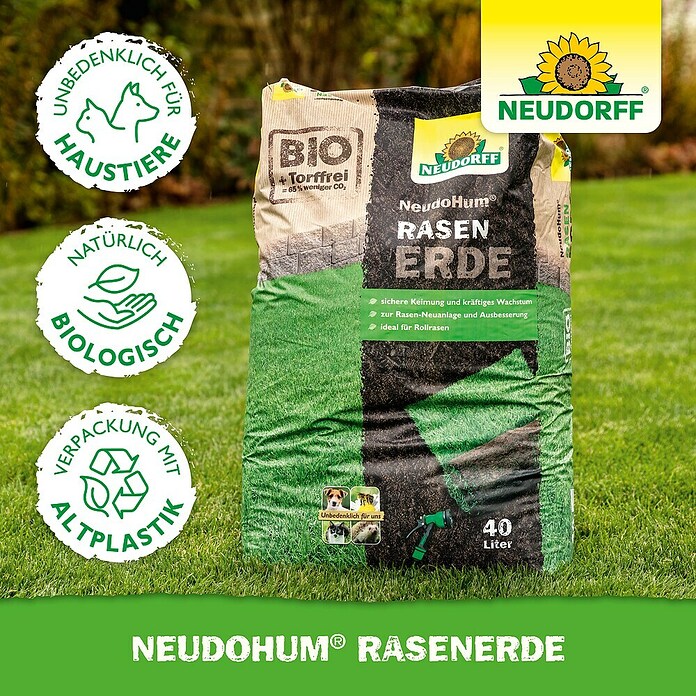 Neudorff NeudoHum Rasenerde (40 l) | BAUHAUS