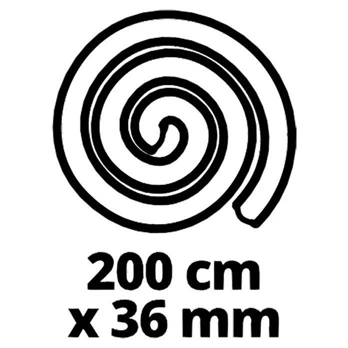 Einhell PXC 18V Aspirador en seco y húmedo de batería TE-VC 18/10 LI-Solo - 18 V, Sin batería, Volumen de recipiente: 10 l - Cinta de sellado autoadhesiva en forma de espiral, 200 cm x 36 mm, ideal para sellar juntas y grietas en interiores y exteriores.