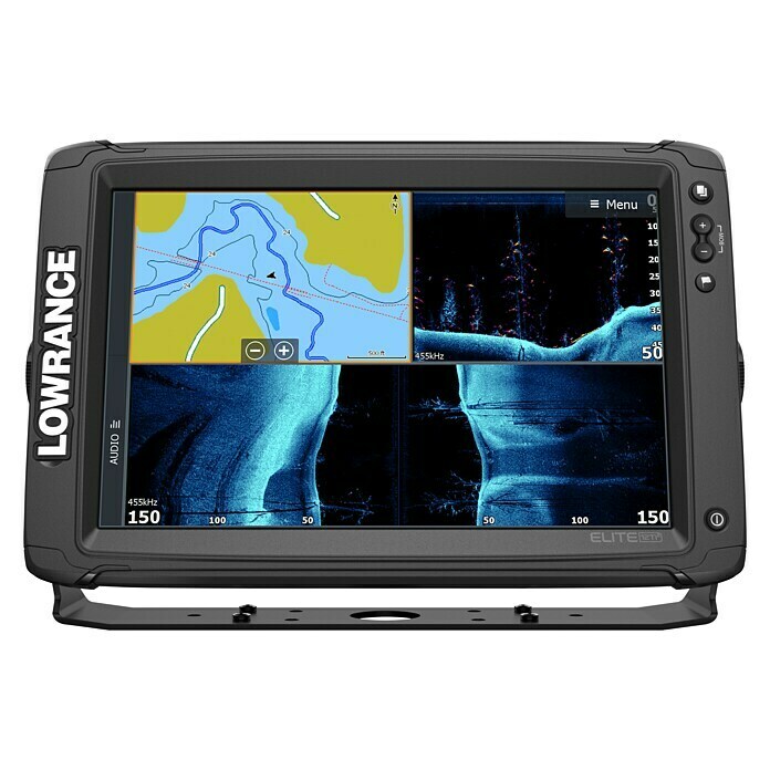 Lowrance Fishfinder & GPS-Kartenplotter Elite-12 Ti 2Geber: Ohne Geber, Bildschirmtyp: 12″/305 mm Solar Max Display Front View