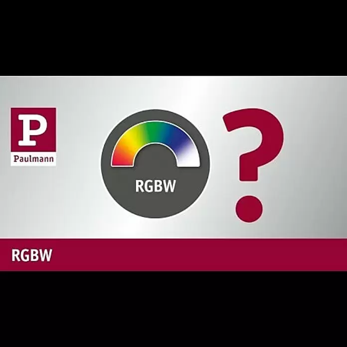 Paulmann MaxLED 500 LED-Band RGBW IP44Länge: 250 cm, Lichtfarbe: RGBW, 30 W, 1.100 lm - Schnell erklrt: RGBW / Quickly explained: RGBW