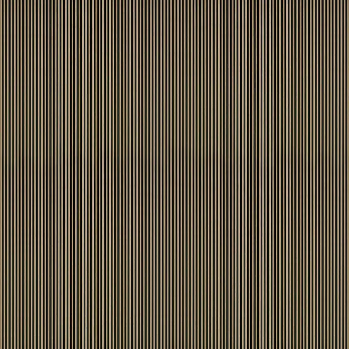 FN Neuhofer Wandpaneel Wally WA010 - Eiche Lamello, 2.670 x 118 x 12 mm - Texturiertes Bild mit regelmäßigen senkrechten Linien in Braun und Schwarz, das ein minimalistisches und modernes Design bietet.