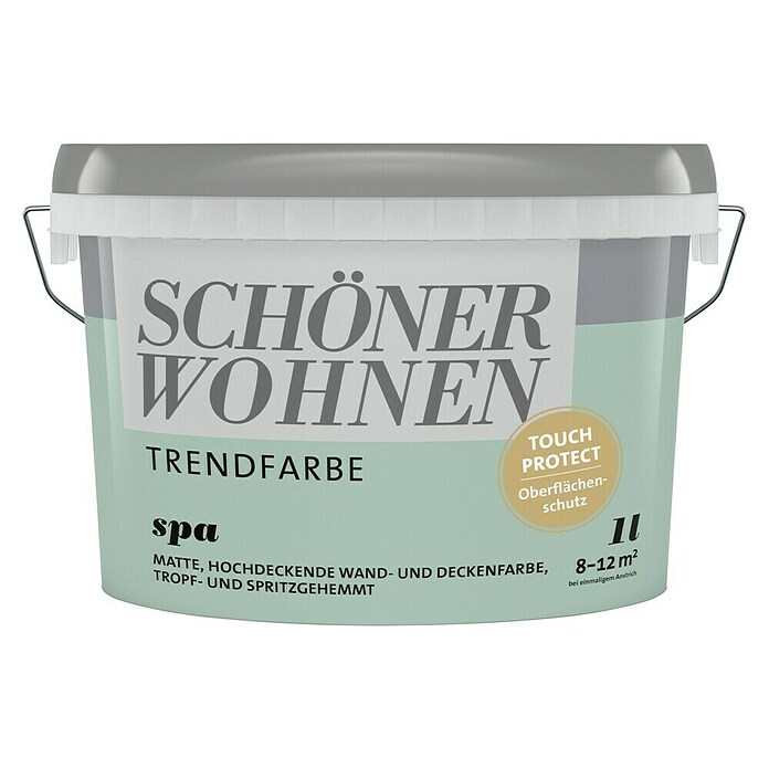 Schöner Wohnen Wandfarbe Trendfarbe Limited Collection  (Spa, 1 l, Matt)