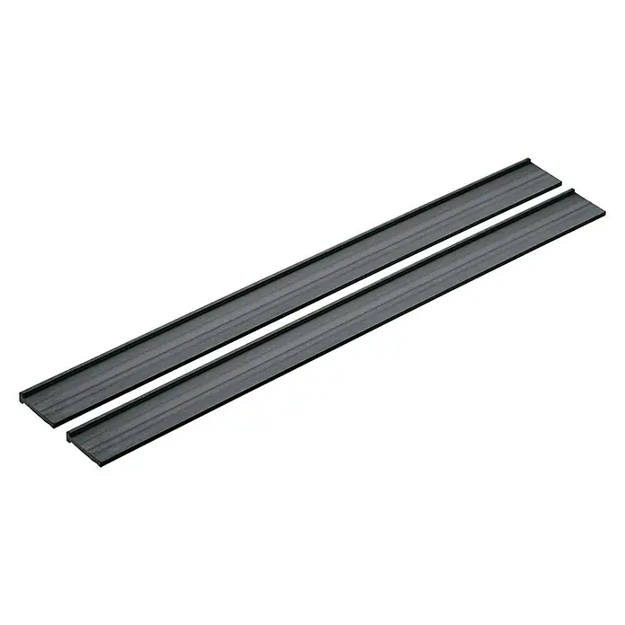 Bosch Ersatz-Wischblätter Lang - Passend für: Bosch Fenstersauger GlassVac - Zwei schwarze Gleitschienen für präzise lineare Bewegungen in verschiedenen Anwendungen, ideal für Maschinenbau und Automatisierung.