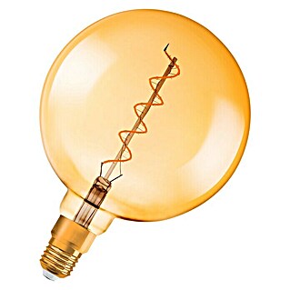 Osram LED-Lampe Vintage Edition 1906 Globe-Form (E27, 4 W, G200, Gold, Nicht Dimmbar)