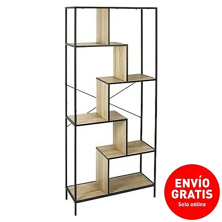 Home Deco Factory  Estantería de madera Edison